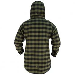 Swazi Raven Anorak Womens Waterproof Hooded Jacket Forest Green