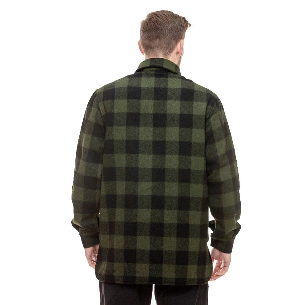 Swanndri Ranger Extreme Wool Mens Long Sleeve Shirt Olive/Black Check 3 Swanndri Ranger Extreme Wool Mens Long Sleeve Shirt Olive/Black Check