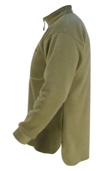 Swazi Polar Fleece Mens Bush Shirt Tussock 4 Swazi Polar Fleece Mens Bush Shirt Tussock - Image 2