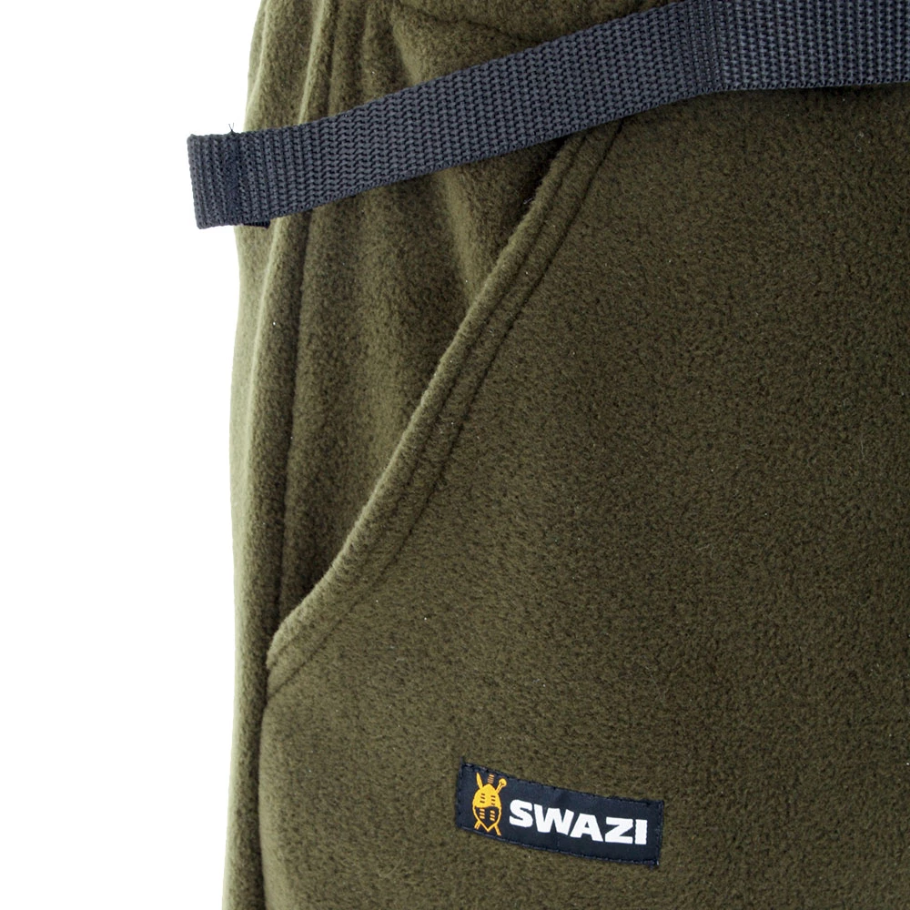 Swazi Polar Fleece Bush Pants Olive 6 Swazi Polar Fleece Bush Pants Olive - Image 4
