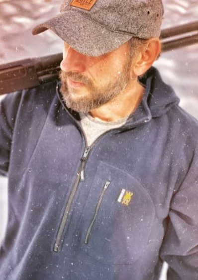 Swazi Polar Fleece Mens Bush Shirt Navy 4 Swazi Polar Fleece Mens Bush Shirt Navy - Image 2