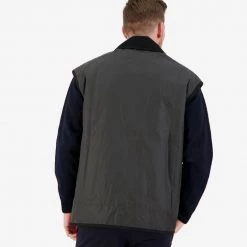 Swanndri Foxton Wool Lined Mens Oilskin Vest Brown 16 Swanndri Foxton Wool Lined Mens Oilskin Vest Brown -Swanndri Sales 8 72