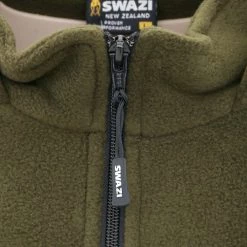 Swazi The Hood Polar Fleece Mens Hoodie Olive -Swanndri Sales 92263 4 n y