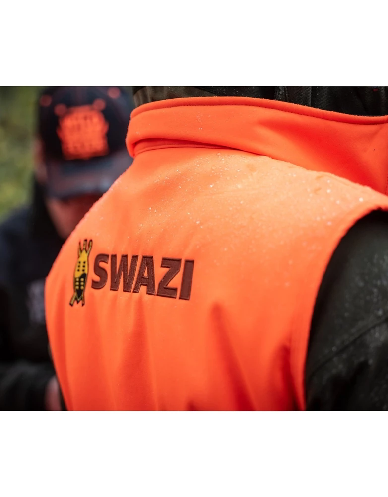 Swazi The Wild WBF Mens Vest Blaze Orange 7 Swazi The Wild WBF Mens Vest Blaze Orange - Image 5