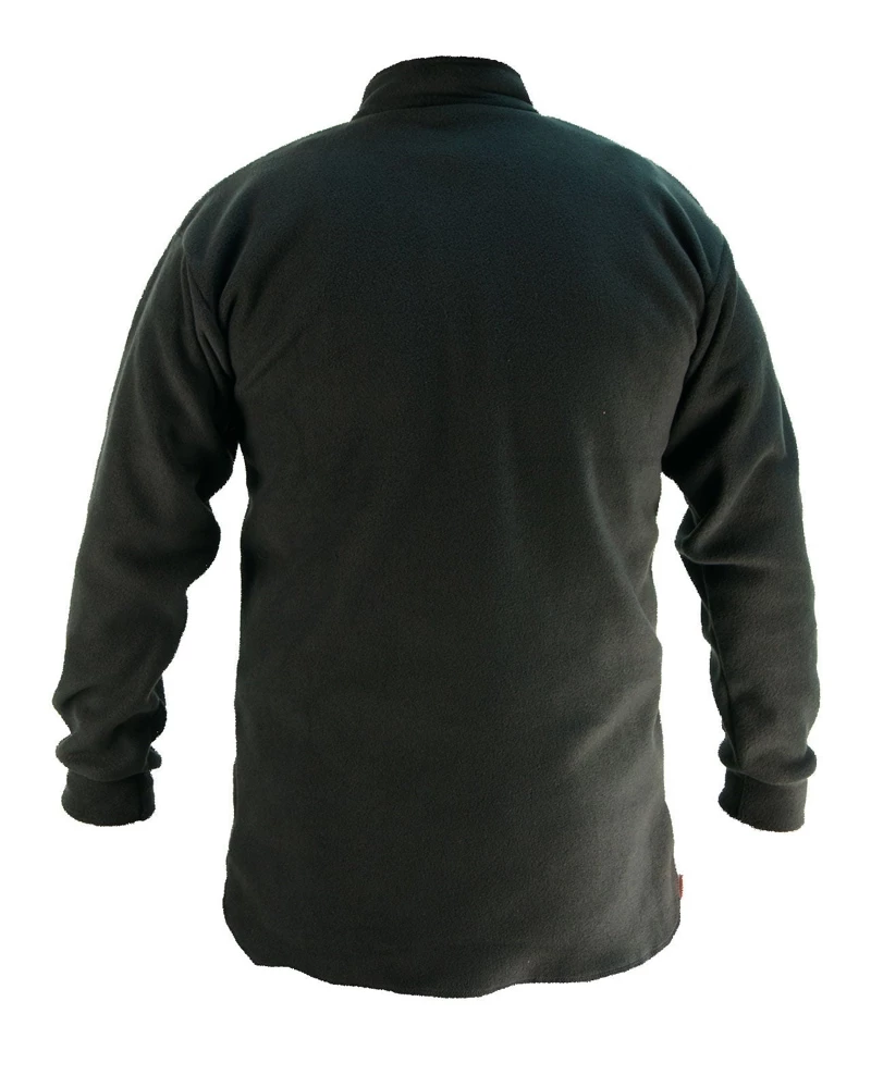 Swazi Polar Fleece Mens Bush Shirt Black 4XL 5 Swazi Polar Fleece Mens Bush Shirt Black 4XL - Image 3