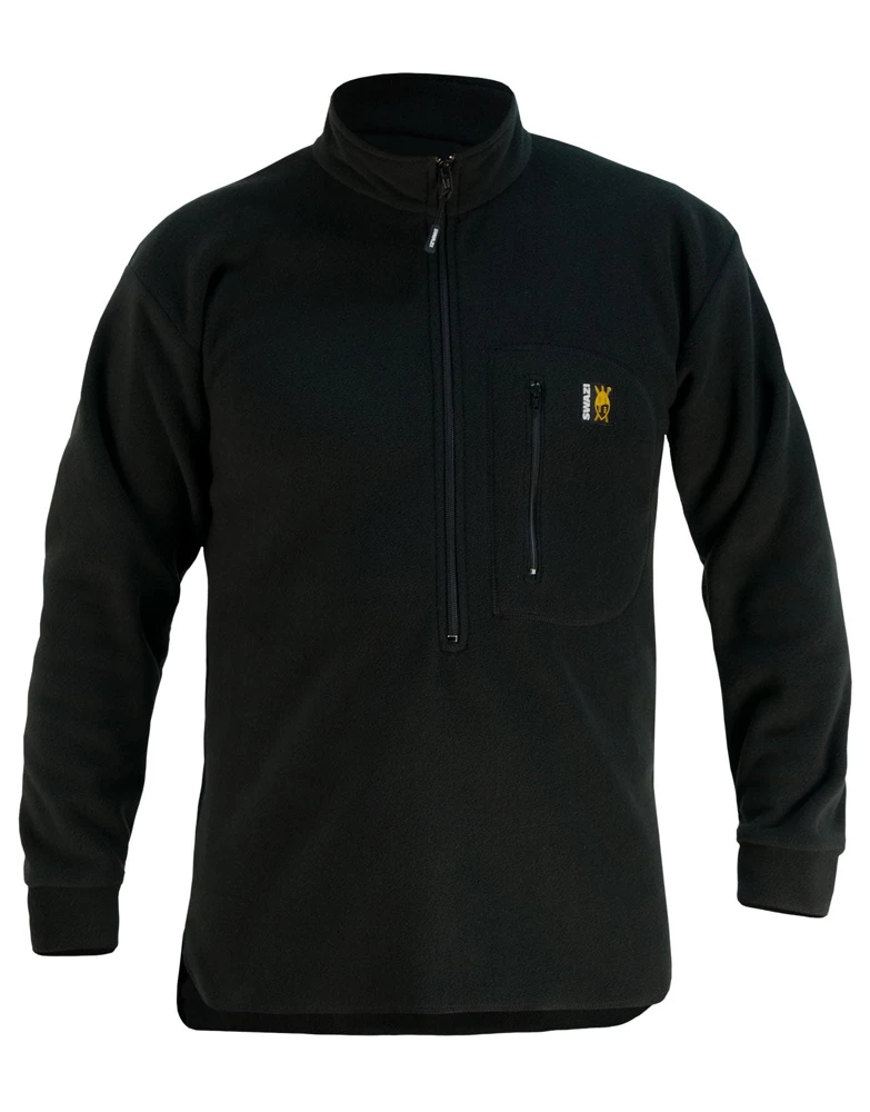 Swazi Polar Fleece Mens Bush Shirt Black 4XL 3 Swazi Polar Fleece Mens Bush Shirt Black 4XL