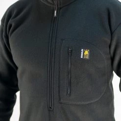 Swazi Polar Fleece Mens Bush Shirt Black 4XL 9 Swazi Polar Fleece Mens Bush Shirt Black 4XL -Swanndri Sales d pocket 1