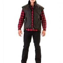 Swanndri Mens Levels Oilskin Vest -Swanndri Sales groupedlevelsoilskinvest