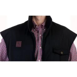 Swanndri Mens Levels Oilskin Vest
