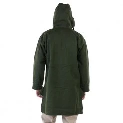 Swanndri Original Wool Mens Lace Front Bush Shirt Olive