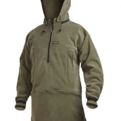 Swazi Nahanni Polar Fleece Shirt With Detachable Hoodie Tussock 2-XLarge
