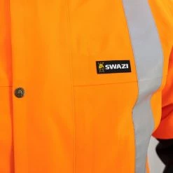 Swazi Orion Jacket Orange/Black 4XL 13 Swazi Orion Jacket Orange/Black 4XL -Swanndri Sales hvorion rjdnv blazeorange black detailshot8