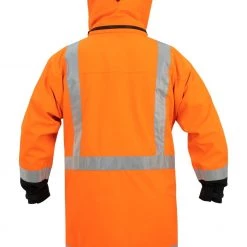 Swazi Saturn Jacket Blaze/Black 4XL 11 Swazi Saturn Jacket Blaze/Black 4XL -Swanndri Sales hvsaturn rjtv blazeorange black back 1