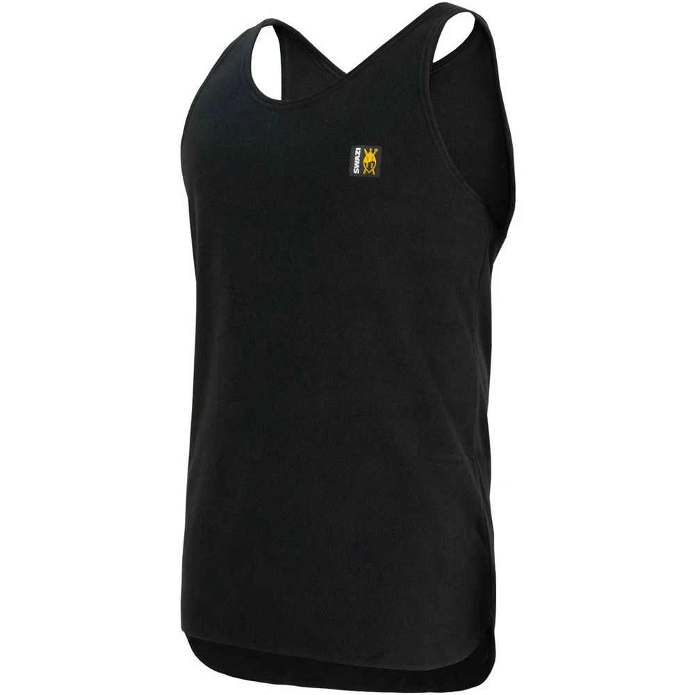 Swazi Mens Micro Singlet Black 3 Swazi Mens Micro Singlet Black