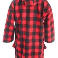 Swanndri Mens Original Pure Wool Bush Shirt Red Black -Swanndri Sales ssd0103xl 6 1
