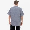 Swanndri Mens Paihia Short Sleeve Cotton Shirt Navy/White 1 Swanndri Mens Paihia Short Sleeve Cotton Shirt Navy/White -Swanndri Sales ssd0359 paihia navy white back