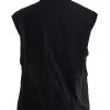 Swanndri Foxton Wool Lined Mens Oilskin Vest Black