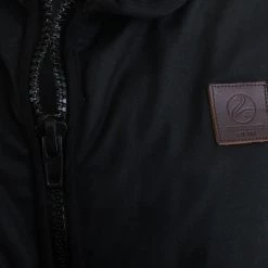 Swanndri Foxton Wool Lined Mens Oilskin Vest Black -Swanndri Sales ssd0408wbkm 4 1 1