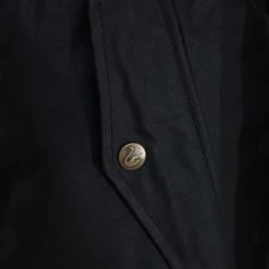 Swanndri Foxton Wool Lined Mens Oilskin Vest Black -Swanndri Sales ssd0408wbkm 5 1 1