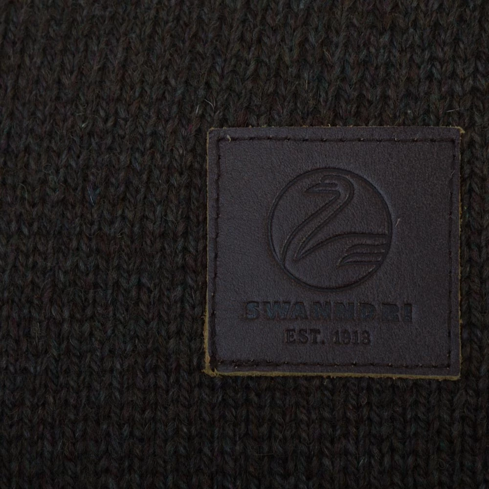 Swanndri Mens Mariner Wool Zip Neck Jersey Brown XL 3 Swanndri Mens Mariner Wool Zip Neck Jersey Brown XL