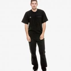 Swanndri Mens Catlins Fleece T-Shirt Black