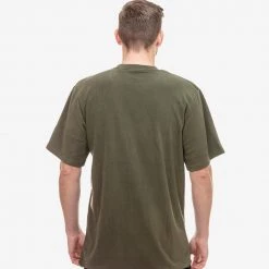 Swanndri Mens Catlins Fleece T-Shirt Olive
