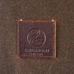 Swanndri Mens Levels Oilskin Vest Brown M -Swanndri Sales ssd2802m 4