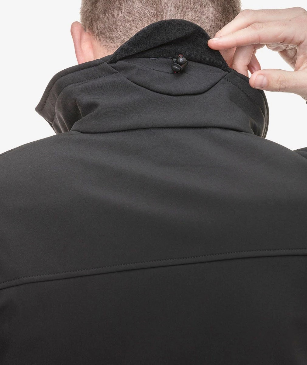 Swanndri Mens Redwoods Soft Shell Jacket Black S 4 Swanndri Mens Redwoods Soft Shell Jacket Black S - Image 2