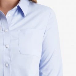 Swanndri Avondale Long Sleeve Cotton Womens Shirt Self Stripe Blue 8 Swanndri Avondale Long Sleeve Cotton Womens Shirt Self Stripe Blue -Swanndri Sales sw202111w avondale ls shirt self stripe blue om 03 topzoom 5 web 2 7