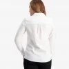 Swanndri Avondale Long Sleeve Cotton Womens Shirt Self Stripe White -Swanndri Sales sw202111w avondale ls shirt self stripe white om 03 topzoom 11 web 1 1