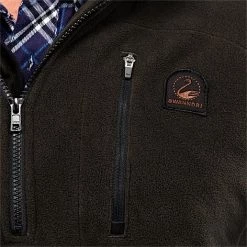 Swanndri Mens High Rock Fleece Jersey With Waterproof Backing -Swanndri Sales swanndri mens high rock fleece pullover with waterproof backing details