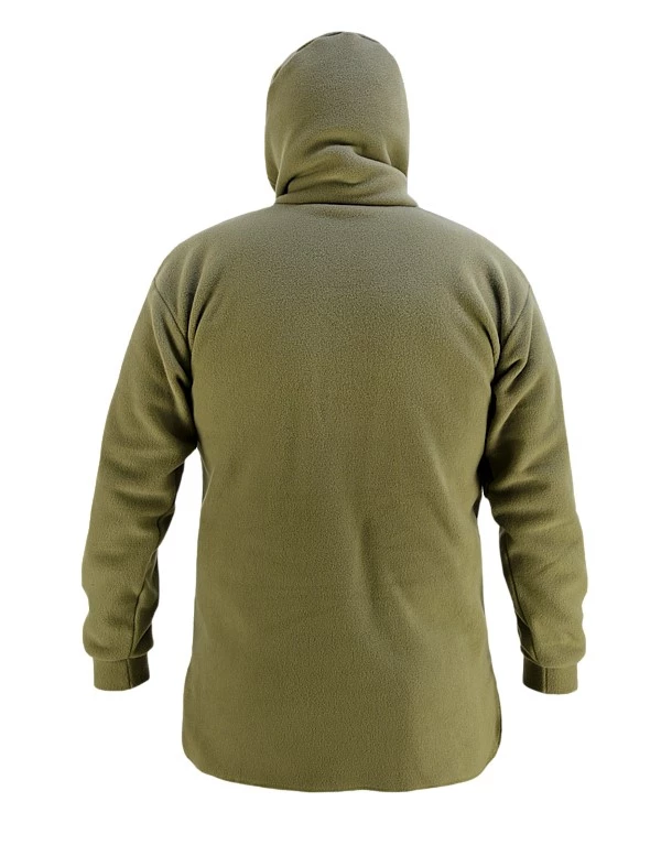 Swazi The Hood Polar Fleece Mens Hoodie Tussock 9 Swazi The Hood Polar Fleece Mens Hoodie Tussock - Image 7