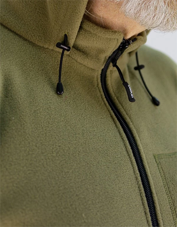 Swazi The Hood Polar Fleece Mens Hoodie Tussock 8 Swazi The Hood Polar Fleece Mens Hoodie Tussock - Image 6