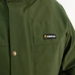 Swazi Wapiti XP Waterproof Jacket Olive 4XL 14 Swazi Wapiti XP Waterproof Jacket Olive 4XL -Swanndri Sales wapitixp rwsv olivedetailshot1 1